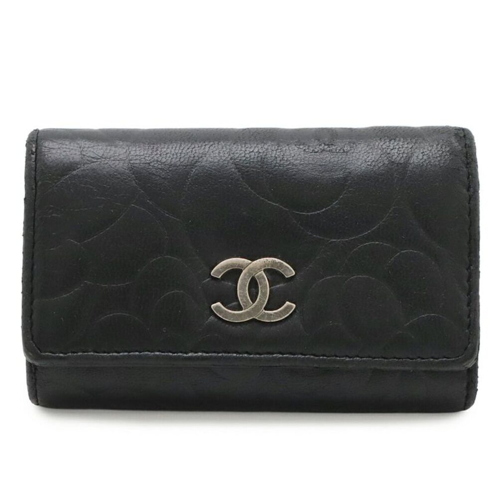 Chanel Camellia Coco 6-Key Case